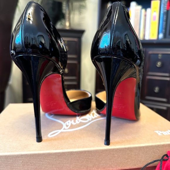 Christian Louboutin Iriza black patent pumps - Picture 4 of 12